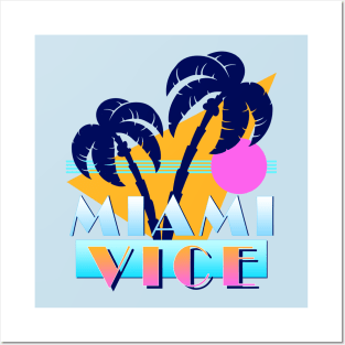 Miami Vice - 90s Design Posters and Art